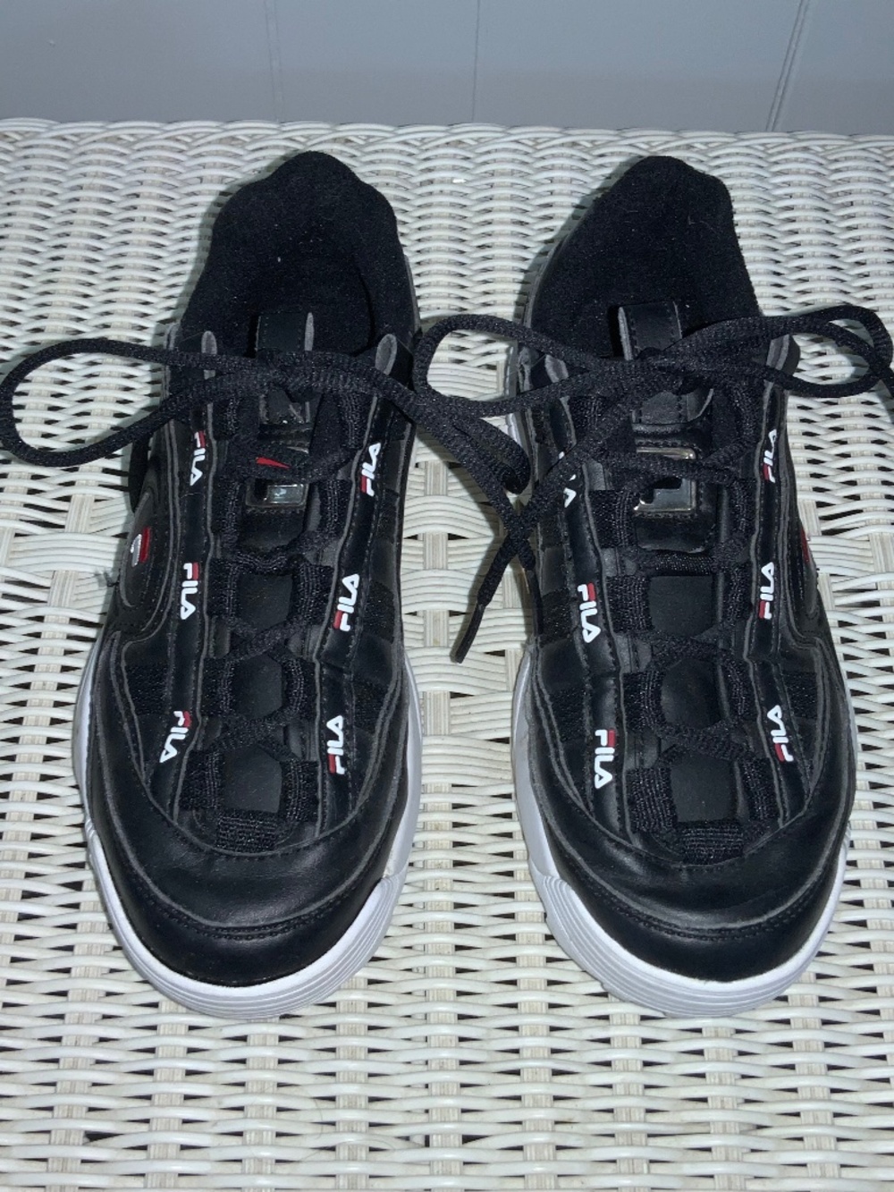 Fila D-Formation sneakers Sz Men Sz 5 Women 6.5 chunky sole lace up unisex